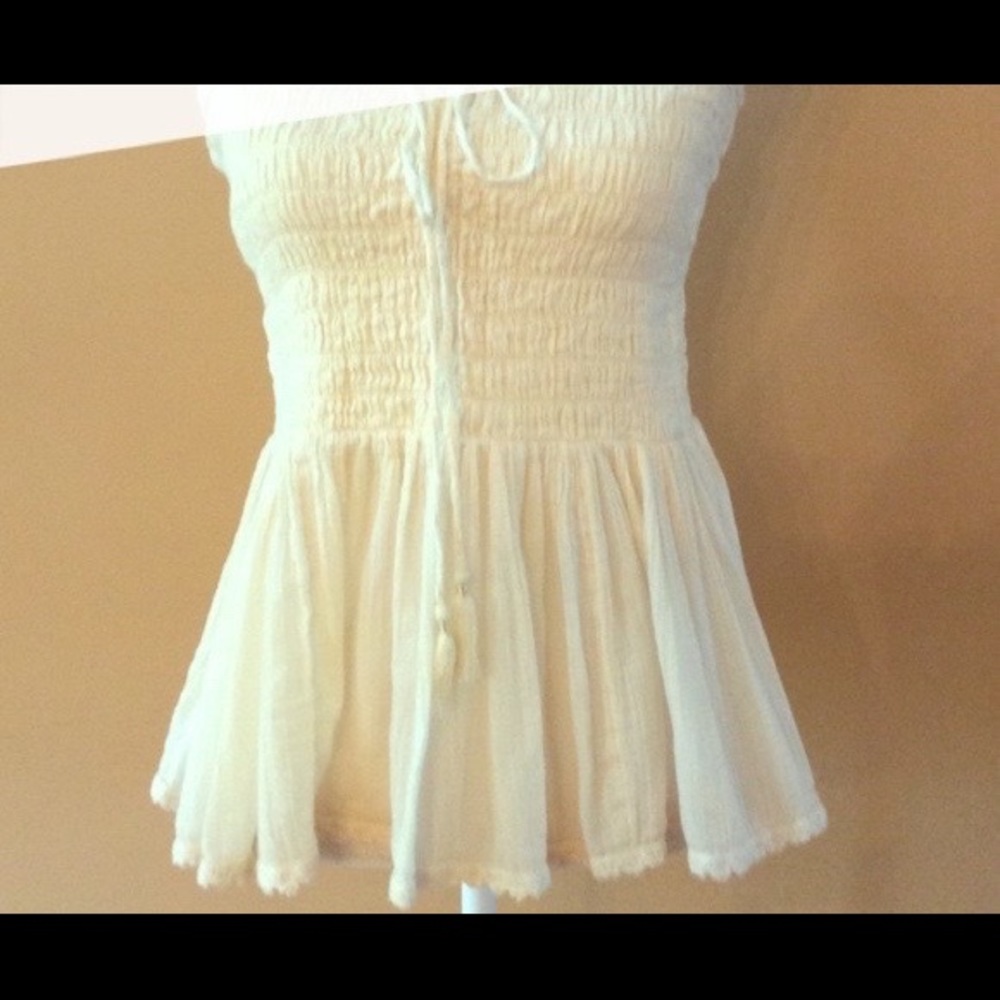 American Eagle strapless blouse